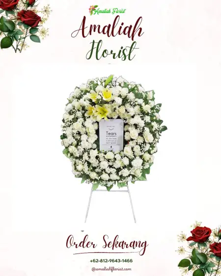 Krans Bunga Duka ciniru